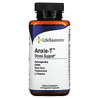 LifeSeasons, Антистрессовое средство Anxie-T, 60 вегетарианских капсул Днепр