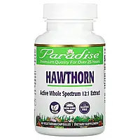 Paradise Herbs, Hawthorn Berry, 60 Vegetarian Capsules Днепр