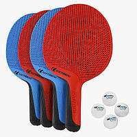 Набір ракеток для настільного тенісу Cornilleau Softbat Pack Quattro