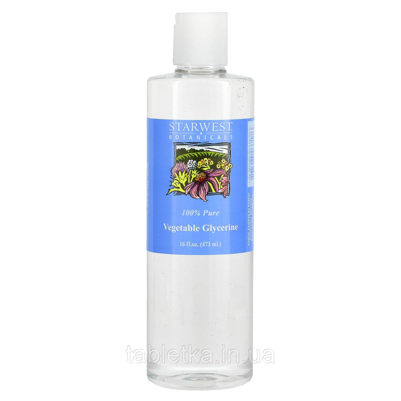 Starwest Botanicals, Овочевий гліцерин, 16 рідин та си. унц. (473 мл) Київ