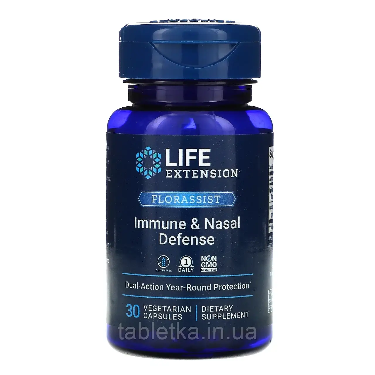 Life Extension, FLORASSIST Nasal, 30 Vegetarian Capsules Київ