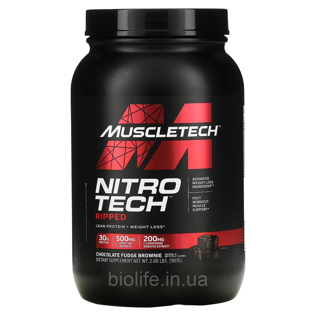 Купить Muscletech, Nitro Tech Ripped, чистый протеин + формула для ...