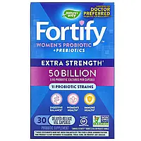 Nature's Way, Primadophilus, Fortify, women's Probiotic, Extra Strength, 30 Vegetarian Capsules Київ