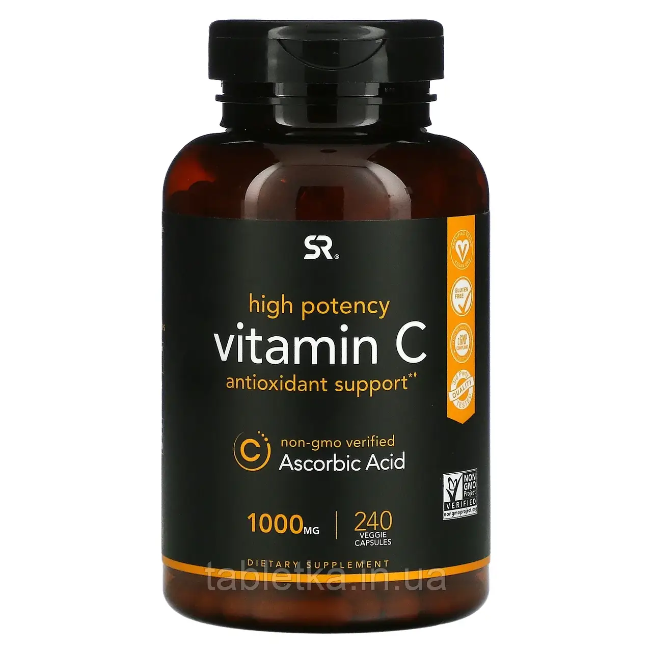 Sports Research, Vitamin C, 1,000 mg, 240 Veggie Capsules Київ