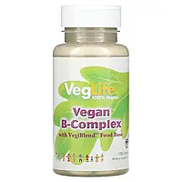 VegLife, веганский комплекс витаминов группы B, 100 таблеток Днепр