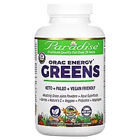 Paradise Herbs, ORAC-Energy Greens, 120 вегетарианских капсул Днепр