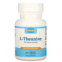 Advance Physician Formulas, L-теанин, 200 мг, 60 капсул в Украине