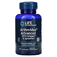Life Extension, ArthroMax Advanced, усовершенствованный состав, NT2 Collagen и ApresFlex, 60 капсул Днепр
