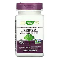 Nature's Way, Ginkgo, 120 Vegan Capsules Київ