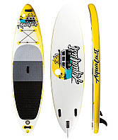 SUP САП AQUALUST YELLOW Борд Board Paddle НОВАЯ 2 СЛОЯ Дошка доска 320 см