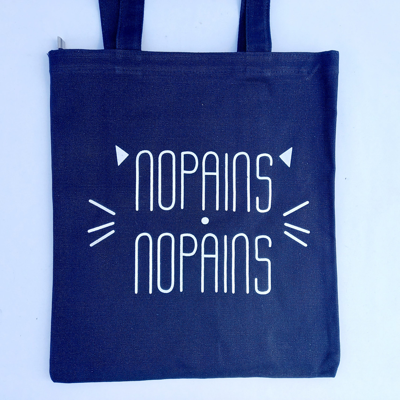 Сумка шоппер коттон на блискавці, фото 1