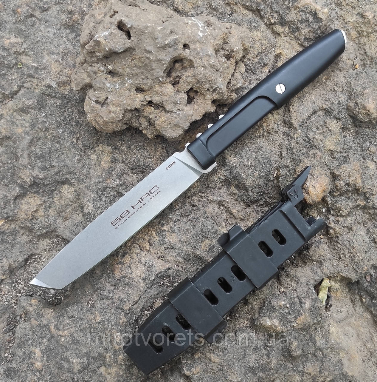 Ніж нескладний тактичний Extrema Ratio Mamba knives division, танто, C0300N