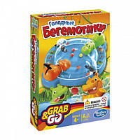 Настільна гра Голодні Бегемотики маленька версія Hasbro Games B1001 Grab and Go!