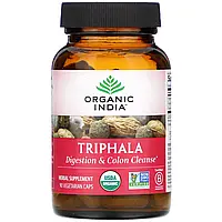 Organic India, трифала, 90 вегетарианских капсул Днепр