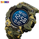 Тактичний годинник SKMEI 1968 Green Camo, фото 5