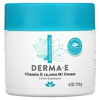 Derma E, крем с витамином E, 12 000 МЕ, 113 г (4 унции) в Украине