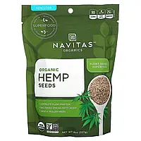 Navitas Organics, Organic Hemp Seeds (Органические семена конопли), 227 г (8 унций) Днепр