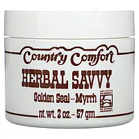 Country Comfort, Herbal Savvy, гидрастис и мирра, 57 г Днепр
