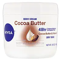 Nivea, Крем для тела, какао-масло, 439 г (15.5 унций) Днепр