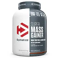 Dymatize Nutrition, Гейнер Super Mass, густой шоколад, 6 фунтов (2,7 кг) в Украине