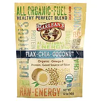 Barlean's, Raw Energy Flax-Chia-Coconut blend, 12oz pouch Київ