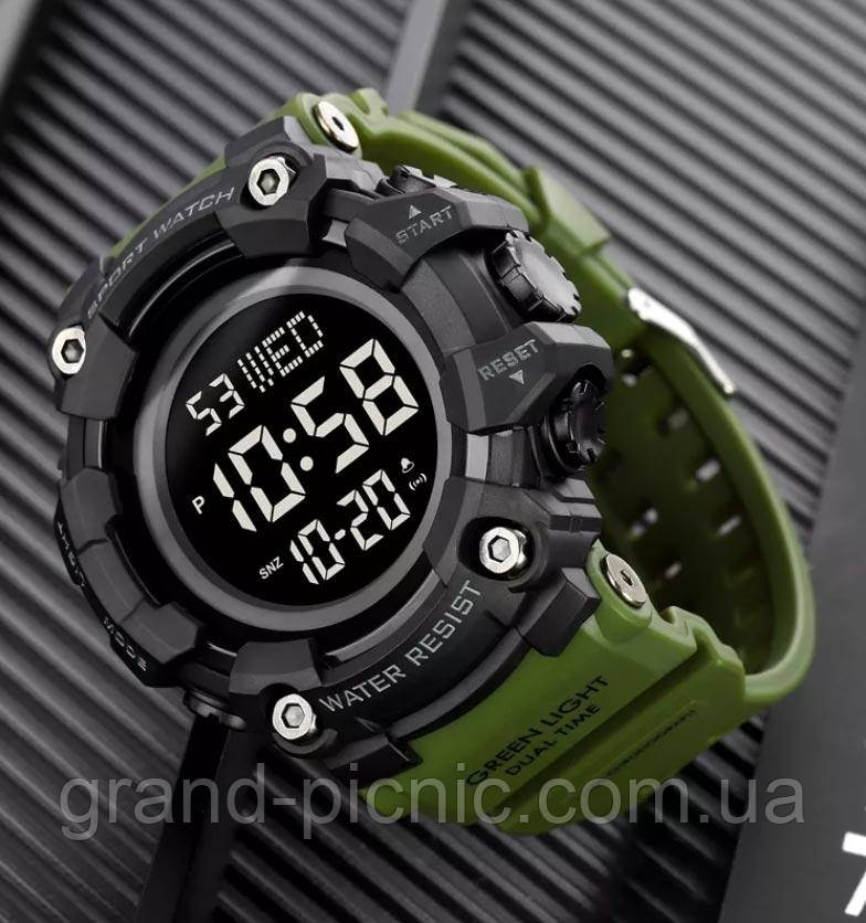 Тактичний годинник SKMEI 1968 military black, фото 1