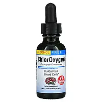 Herbs Etc., ChlorOxygen, концентрат хлорофилла, без спирта, 30 мл (1 жидк. унция) в Украине