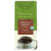 Teeccino, Трав'ячої кави з цикорієм, органічна французька обжарка, темна обжарка, без кофеїну, 312 г (11)