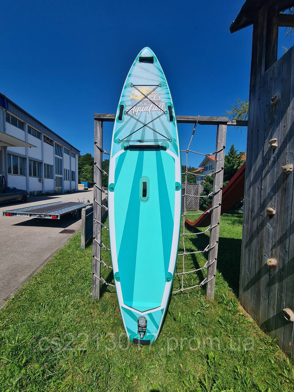 SUP САП AQUALUST BLUE Борд Board Paddle НОВАЯ 2 СЛОЯ Дошка доска 320 см - фото 9 - id-p1655884727