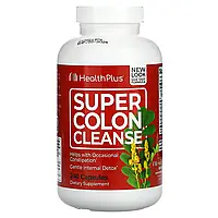 Health Plus, Super Colon Cleanse, превосходное средство для очищения толстой кишки, 240 капсул Днепр