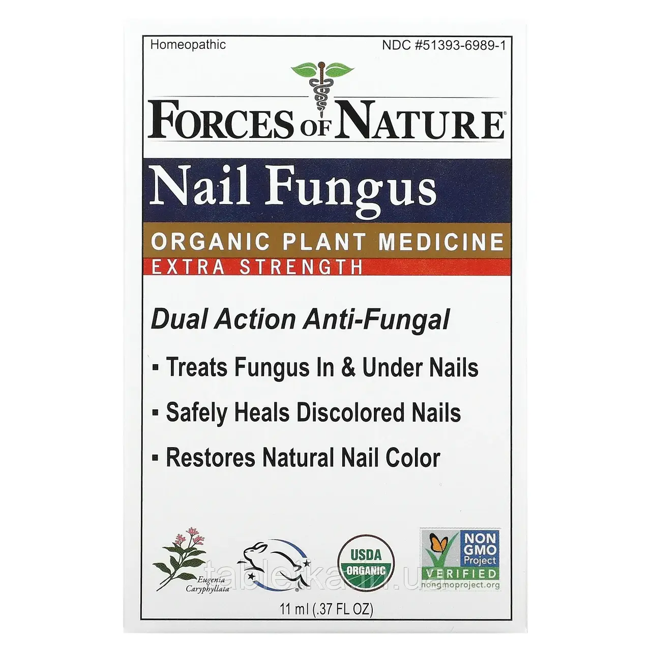 Forces of Nature, Засіб від грибка нігтів Nail Fungus Control, з підвищеною силою дії, 11 мл Київ