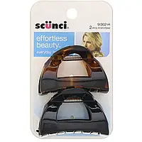 Scunci, Заколки-крабы Effortless Beauty, 2 штуки Днепр