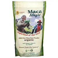 Maca Magic, Органический 100% чистый порошок из корня маки, 1000 г (2,2 фунта) в Украине