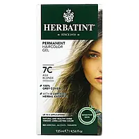 Herbatint, 7C, стойкая гель-краска для волос, темный пепельный блондин, 135 мл (4,56 жидк. унции) Днепр