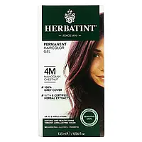 Herbatint, Стойкая гель-краска для волос, 4M, красное дерево и каштан, 135 мл (4,56 жидкой унции) Днепр