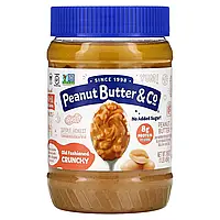 Peanut Butter & Co., арахисовая паста, классический рецепт с хрустящими кусочками арахиса, 454 г (16 унций)