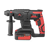 Перфоратор акумуляторний з безщіточним двигуном INTERTOOL WT-0370, фото 3