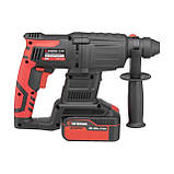 Перфоратор акумуляторний з безщіточним двигуном INTERTOOL WT-0370, фото 5