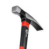 Молоток каменяра 510 г.,ручка з фібергласу INTERTOOL HT-0240, фото 4