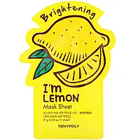 Tony Moly, I'm Lemon, осветляющая тканевая маска, 1 шт., 21 г (0,74 унции) Днепр