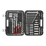 Набір інструментів 219 од., STORM, 1/2", 3/8", 1/4 ", Cr-V INTERTOOL ET-8219, фото 2