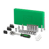 Набір інструментів 36 од., 1/4" INTERTOOL ET-6036SP, фото 4