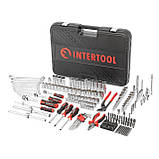 Набір інструментів 1/2 "& 3/8" & 1/4 ", 233ед., Cr-V STORM INTERTOOL ET-8233, фото 4
