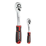 Набір інструментів 1/2 "& 1/4", 82ед., Cr-V STORM INTERTOOL ET-8082, фото 4