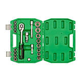 Набір інструментів 1/2", 21 од. INTERTOOL ET-6021SP, фото 2