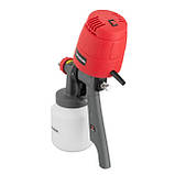 Фарбопульт електричний HVLP 450 Вт, форсунка 1.5 мм, бачок 1л., 0.14-0.35 Бар, 100-200 мл / хв INTERTOOL, фото 3