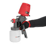 Фарбопульт електричний HVLP 450 Вт, форсунка 1.5 мм, бачок 1л., 0.14-0.35 Бар, 100-200 мл / хв INTERTOOL, фото 9