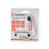 Кутник магнітний для зварювання, 15°, 60°, 90°, 120°, 11 кг, 75×85 мм INTERTOOL MW-0007, фото 4