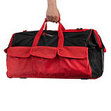 Сумка для інструменту 26 кишень 610*270*400 мм INTERTOOL BX-9004, фото 4