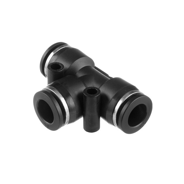 З'єднання цангове Т-подібне для поліуретанових та ін. шлангів 10 мм INTERTOOL PT-2348, фото 1